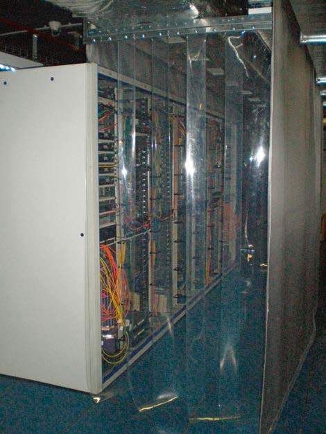 rideaux souples pour data center - sinthylene